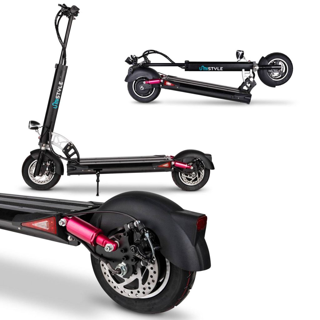 צילום מוצרים לקורקינט שחור